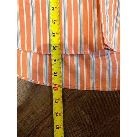 Polo Ralph Lauren Striped Button Down Orange Size XXL - Picture 4 of 5